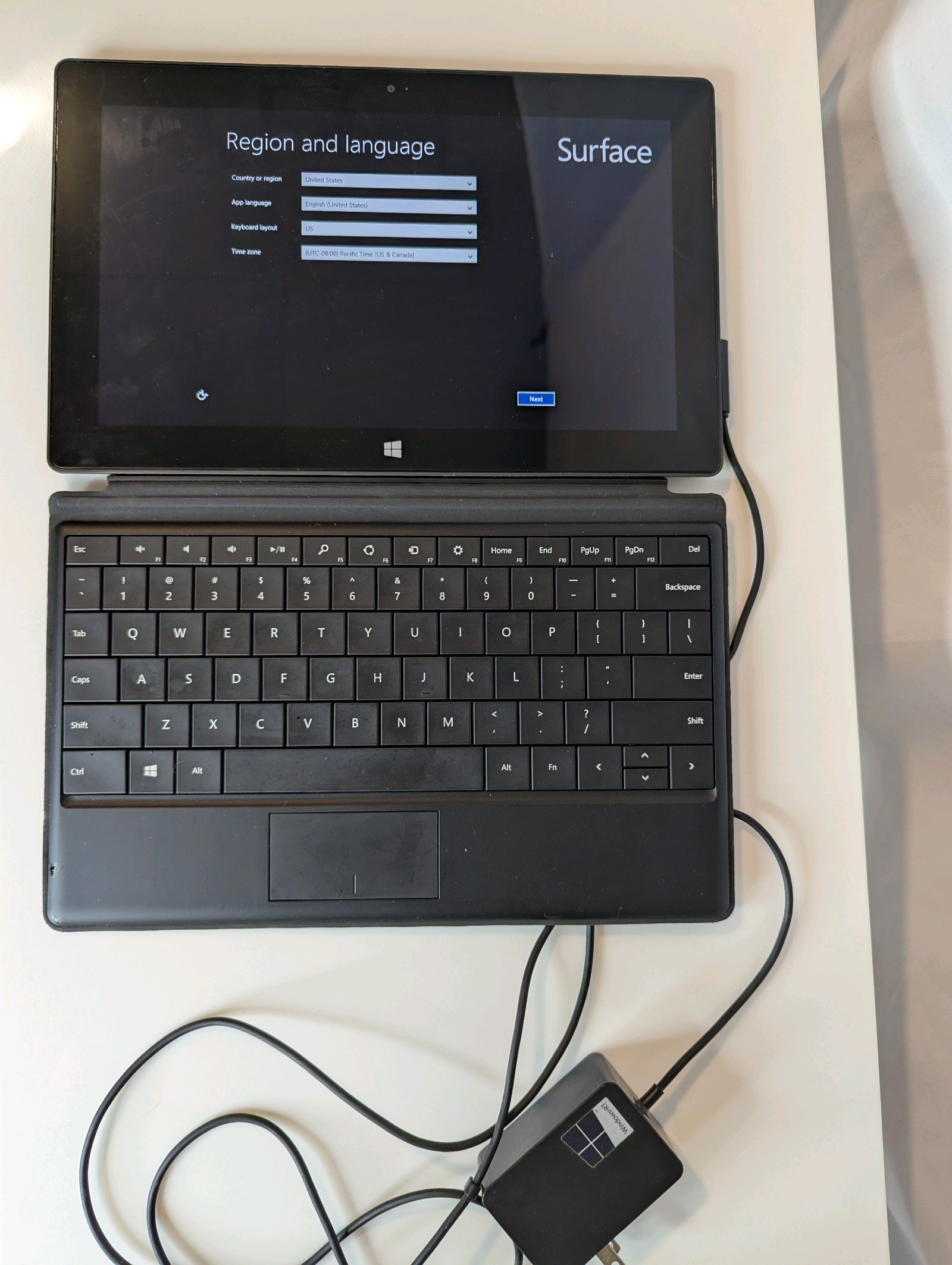 Microsoft Surface RT Tablet, Working