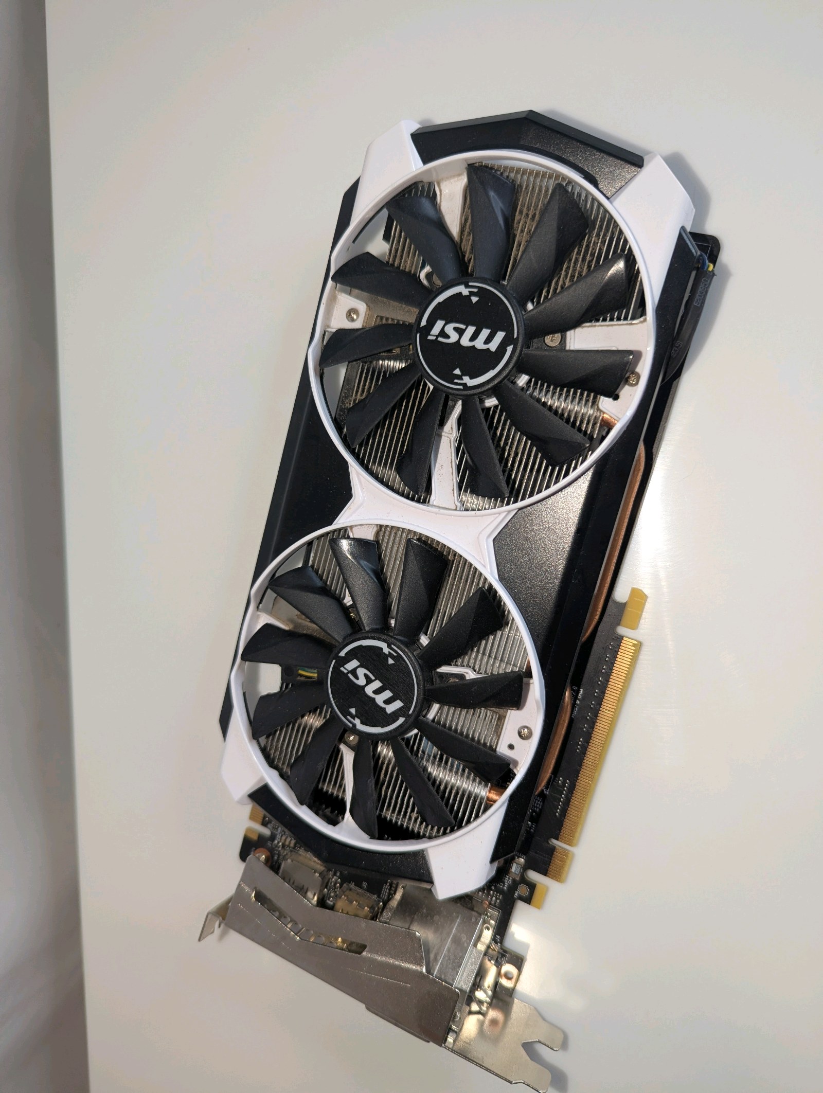 MSI GeForce GTX 960 graphics card, specifically the Armor 2X model-Not tested